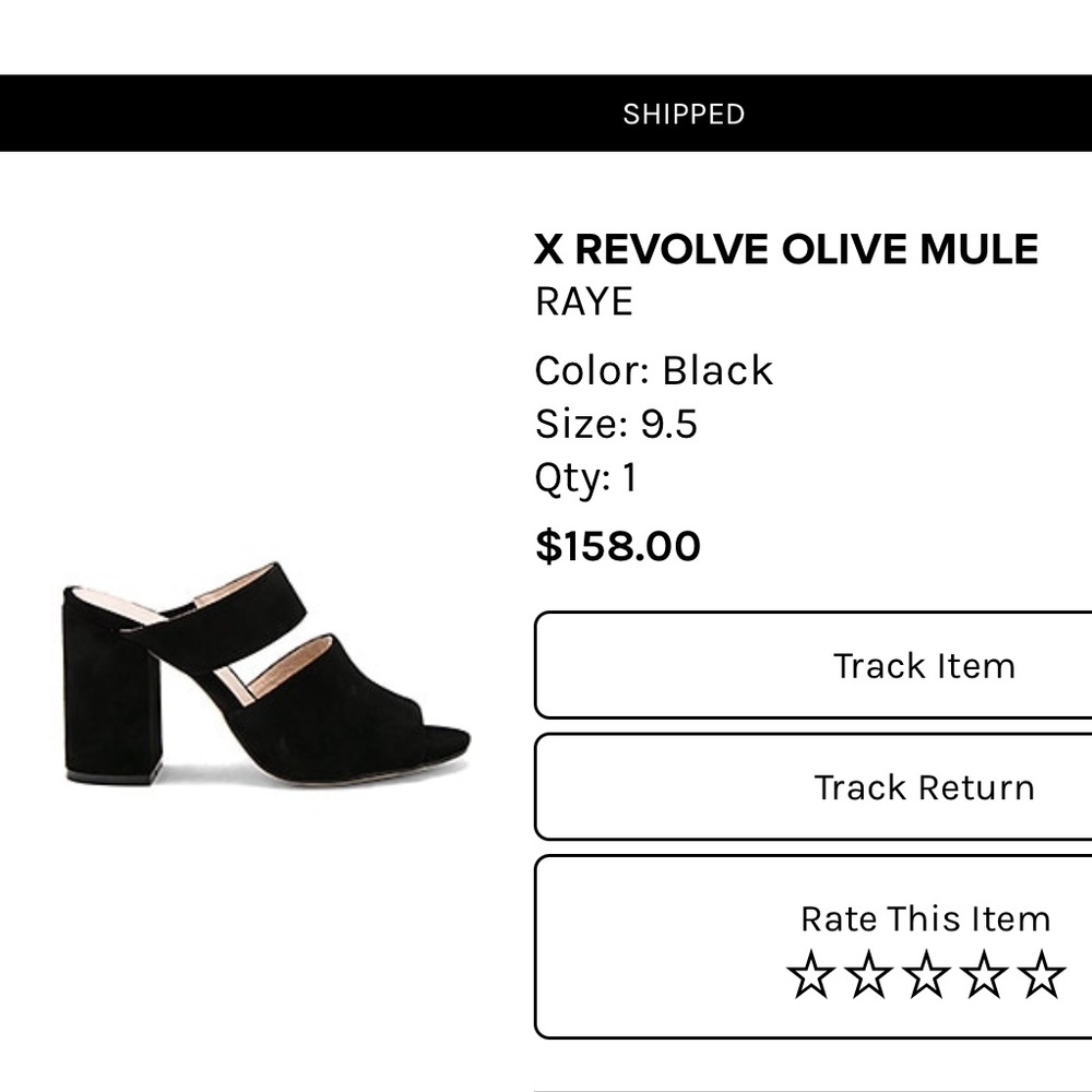 Raye Olive Mule